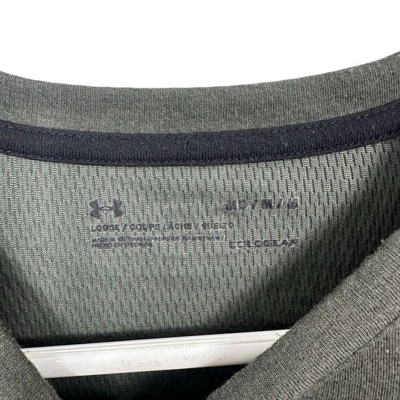 Under Armour Elk Hunting Thermal Shirt Cold Gear Mens Size M Olive Drab Green - Picture 6 of 7